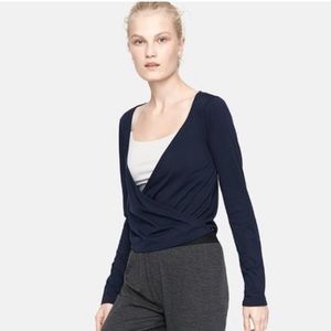 Outdoor Voices Merino Wrap Top